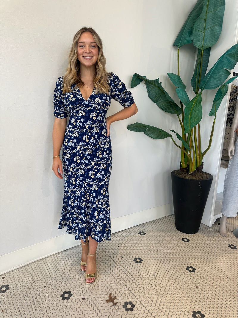 ZARIAH NAVY FLORA