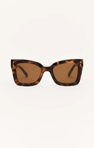 CONFIDENTIAL BROWN TORTOISE SUNGLASSES