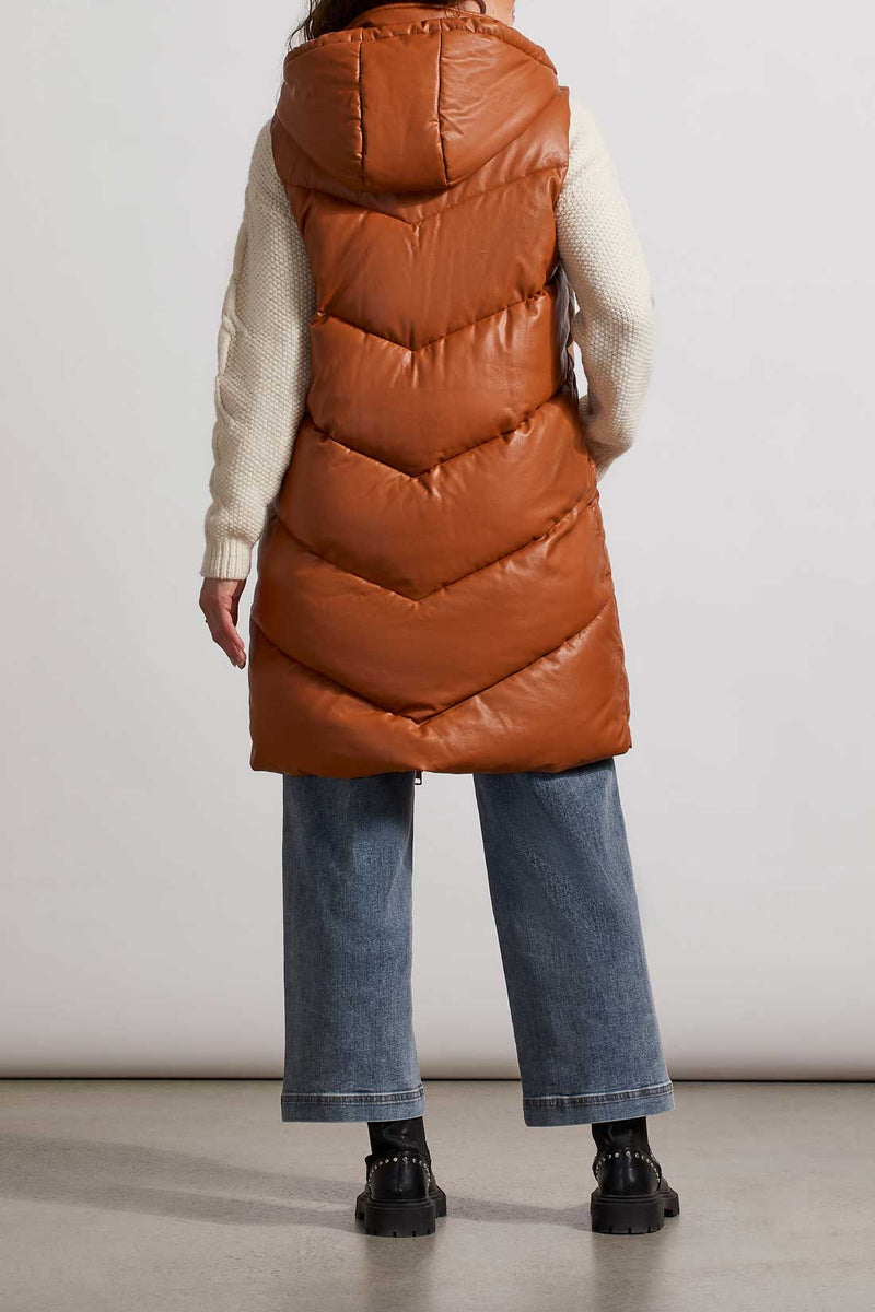 LONG PUFFER - MOCHA