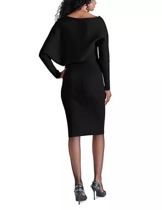 LORI SWEATER DRESS BLACK