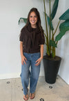 HERMIA SWEATER DARK ESPRESSO