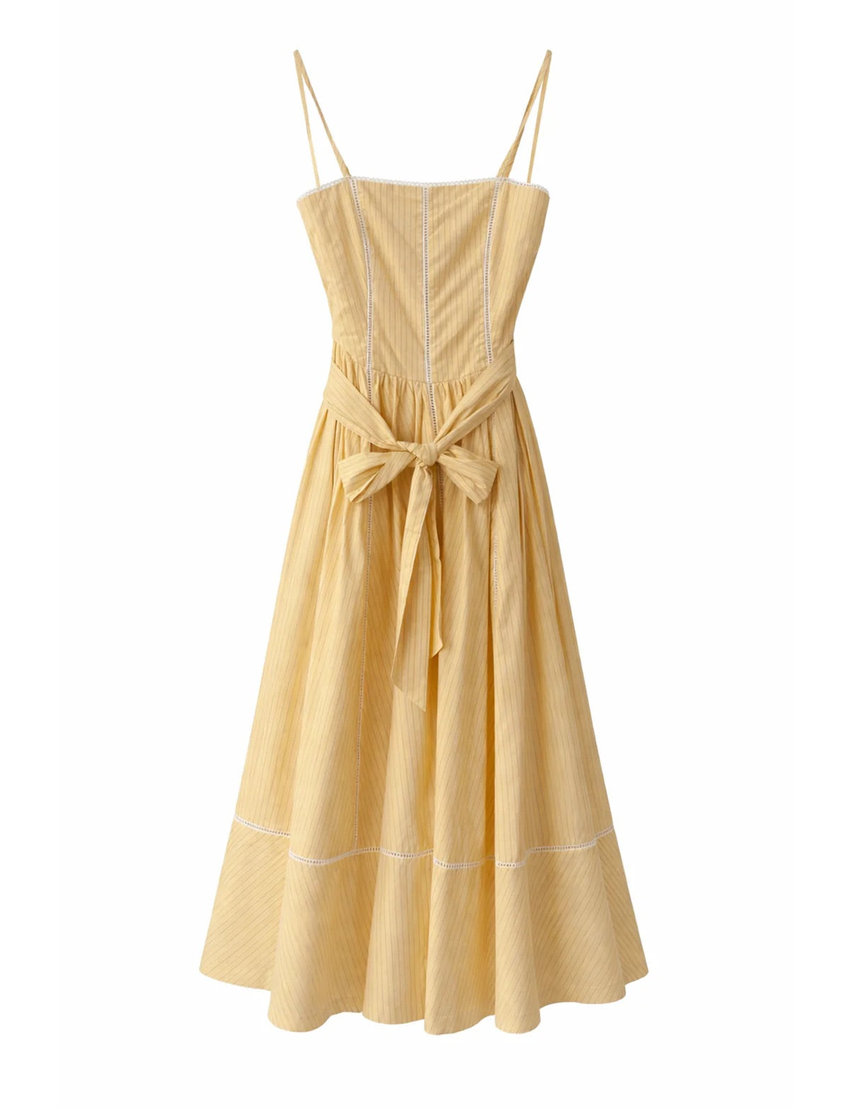 EMMA DRESS PALE YELLOW