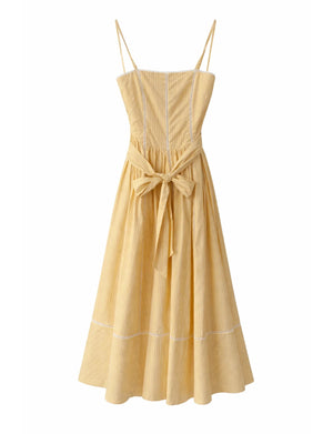 EMMA DRESS PALE YELLOW