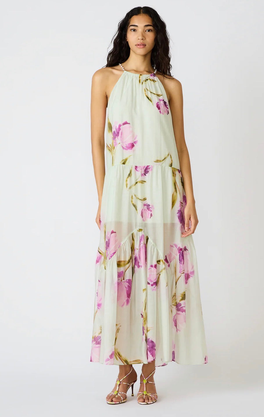 JAMIE DRESS ENGLISH ROSE