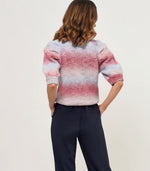 CHRISTI OMBRE KNIT TOP