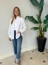 ELEANOR TWOFER OVERSIZED SHIRT WHITE
