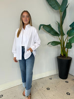ELEANOR TWOFER OVERSIZED SHIRT WHITE