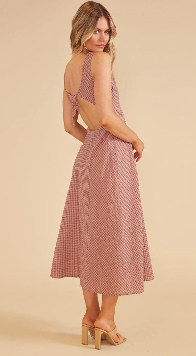 AUDIE MIDI DRESS