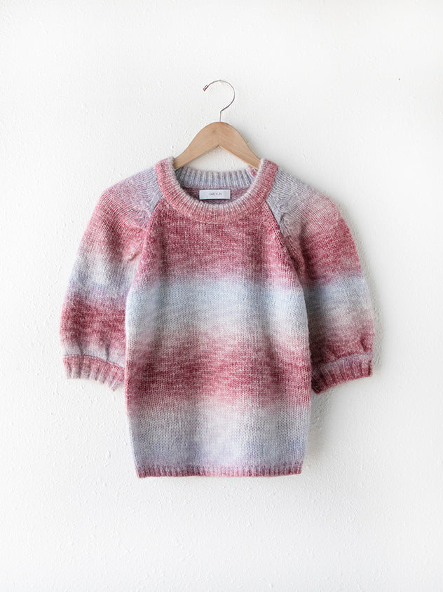 CHRISTI OMBRE KNIT TOP