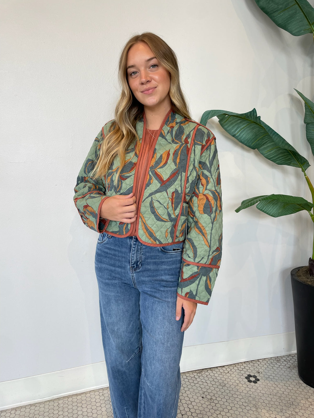 ADALYNN JACKET DARK SAGE