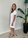 SWAY MINI DRESS WHITE