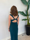 KALINA DRESS MIDNIGHT TEAL