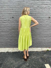 MARKYS GIALOS LIME DRESS