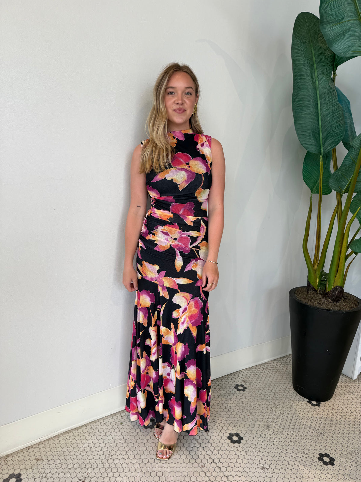 COSMOS DRESS DUSK ORCHID