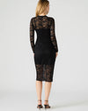 KRISTI MIDI DRESS BLACK