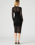 KRISTI MIDI DRESS BLACK