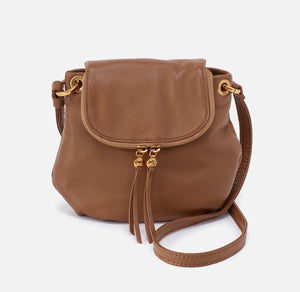 FERN ZIP FLAP CROSSBODY BROWN