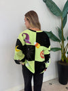 LIGHT GREEN & BLACK HALLOWEEN ICON SWEATSHIRT