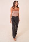 MERCER LEATHER PANT BLK