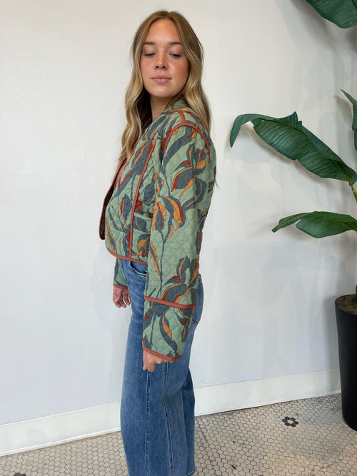 ADALYNN JACKET DARK SAGE