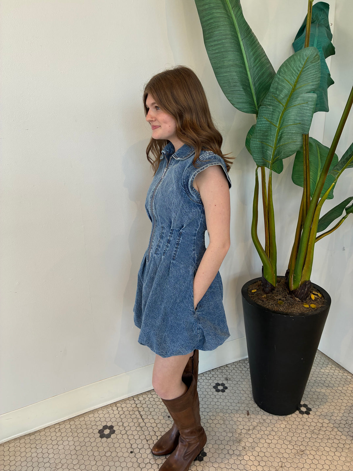 DYANNE DRESS FOREVER BLUE