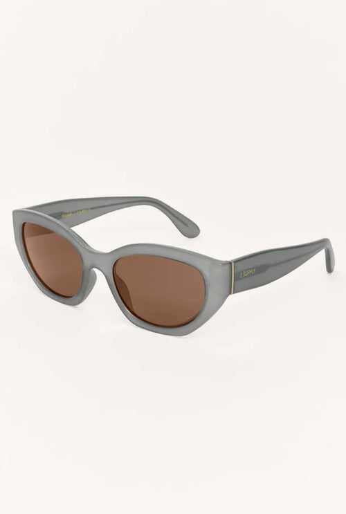 MIRAGE PEWTER-BROWN POLARIZED SUNGLASSES