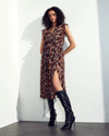 ALLEGRA DRESS IN OAK BUFF