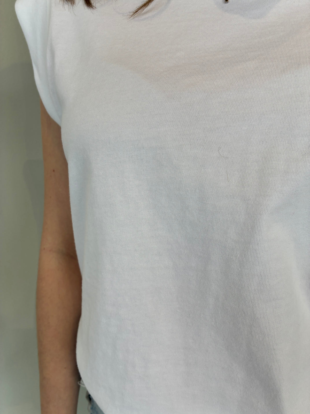 CAMINO JERSEY TOP WHITE