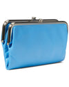 Lauren clutch wallet in tranquil blue