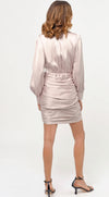 FERNIE SATIN MINI DRESS
