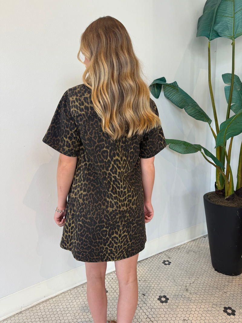 FREDDY DRESS LEOPARD