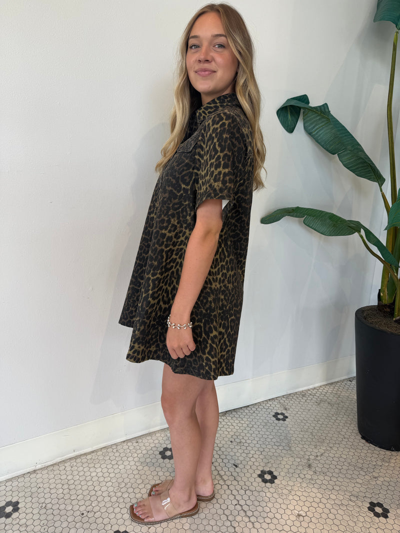 FREDDY DRESS LEOPARD
