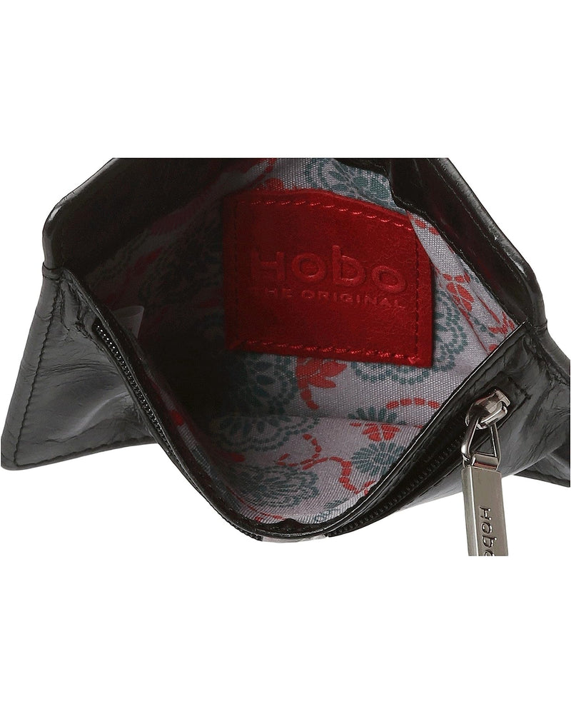 Euro slide card holder in black