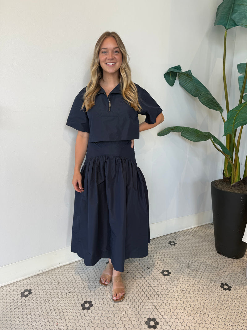 DELILAH SKIRT MIDNIGHT