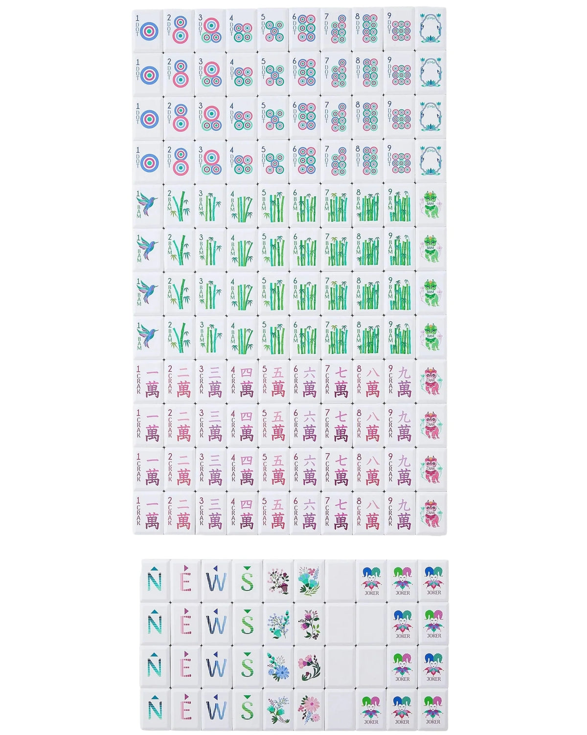 JARDIN DEBUTANTE TILE SET