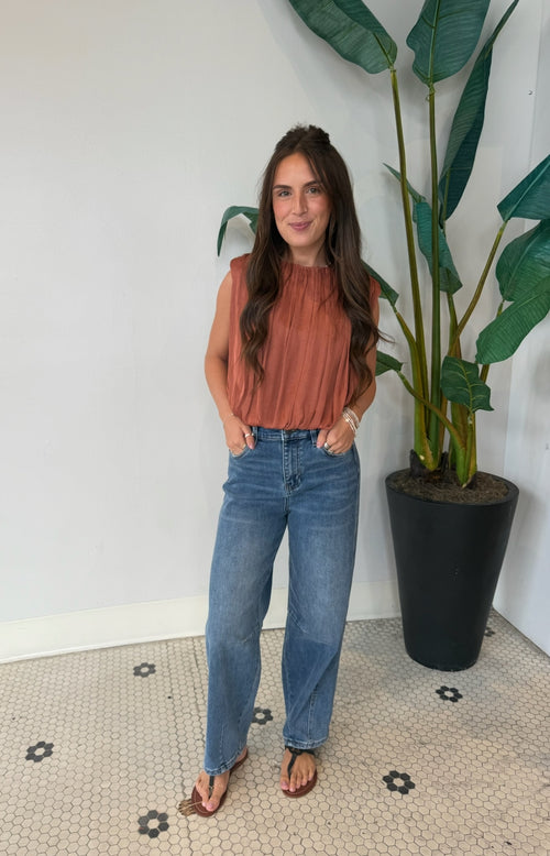MILANA TOP COPPER