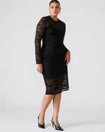 KRISTI MIDI DRESS BLACK