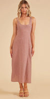 AUDIE MIDI DRESS
