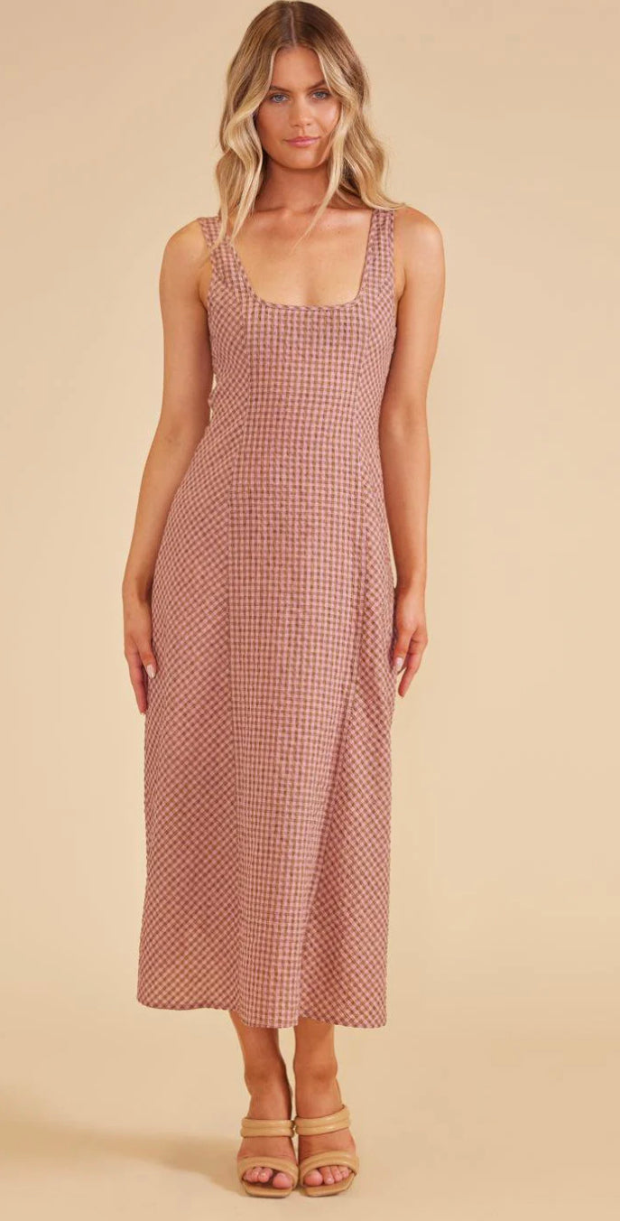 AUDIE MIDI DRESS