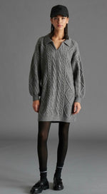 DEBBIE SWEATER DRESS GREY