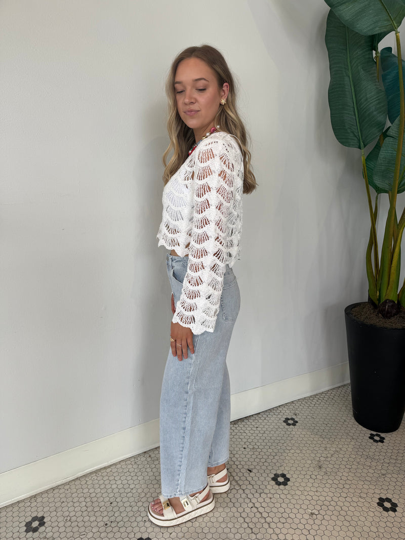 SAMMI BARREL PANTS BLUE
