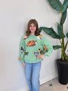 MINT QUEEN OF TURKEY SWEATSHIRT