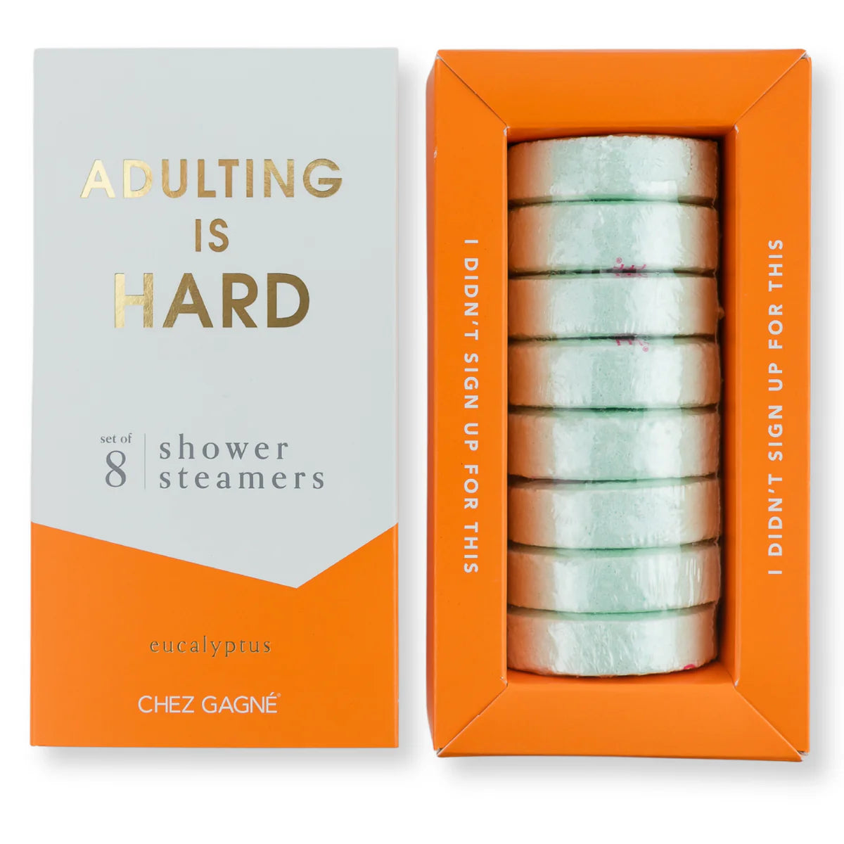 ADULTING IS HARD SHOWER STEAMERS - EUCALYPTUS