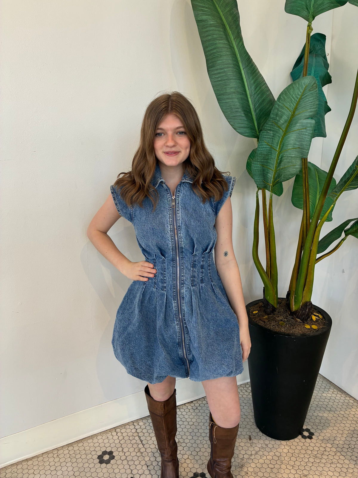 DYANNE DRESS FOREVER BLUE
