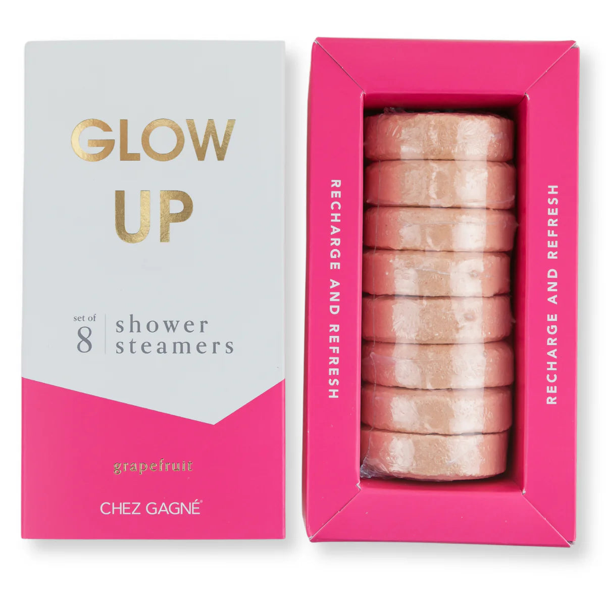 GLOW UP SHOWER STEAMERS - GRAPEFRUIT