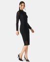 KRISTI MIDI DRESS BLACK