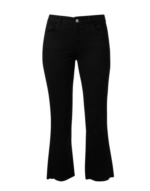 CUT OFF BLACK JEANS