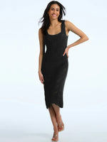 CROCHET DRESS BLACK