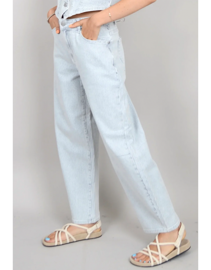 SAMMI BARREL PANTS BLUE