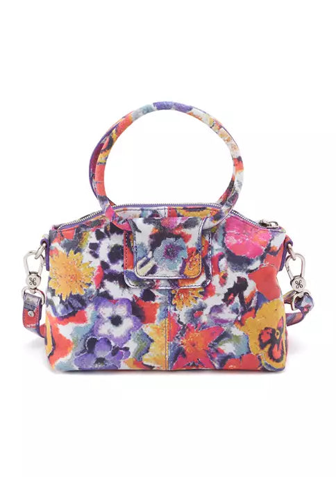 Sheila top zip xbody floral poppy